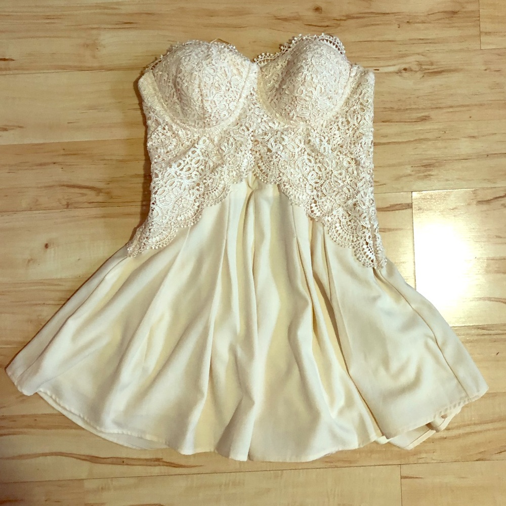 White Lace Romper